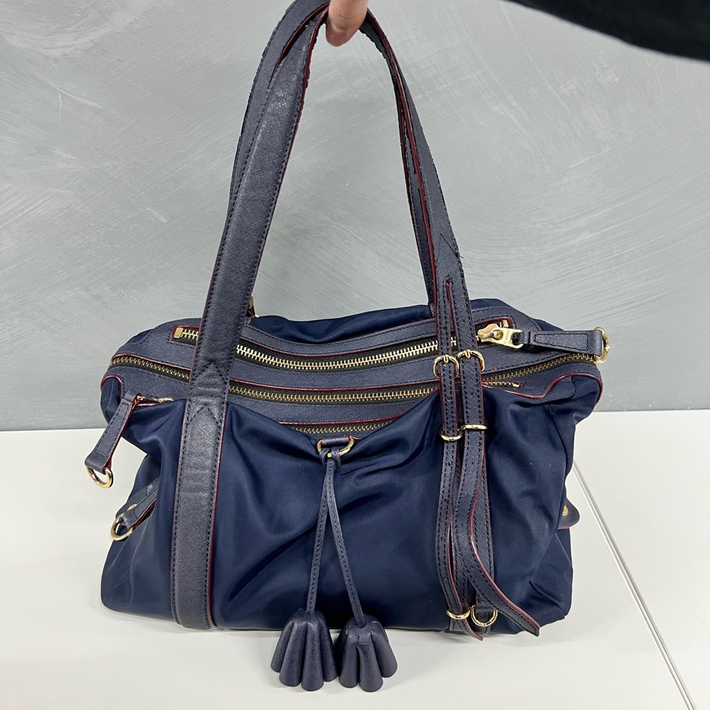 MZ Wallace Blue Shoulder Bag